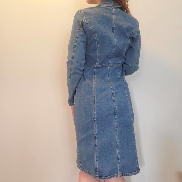 Vintage | Limited Too Denim Jacket Dress XXL - Picture 4 of 13